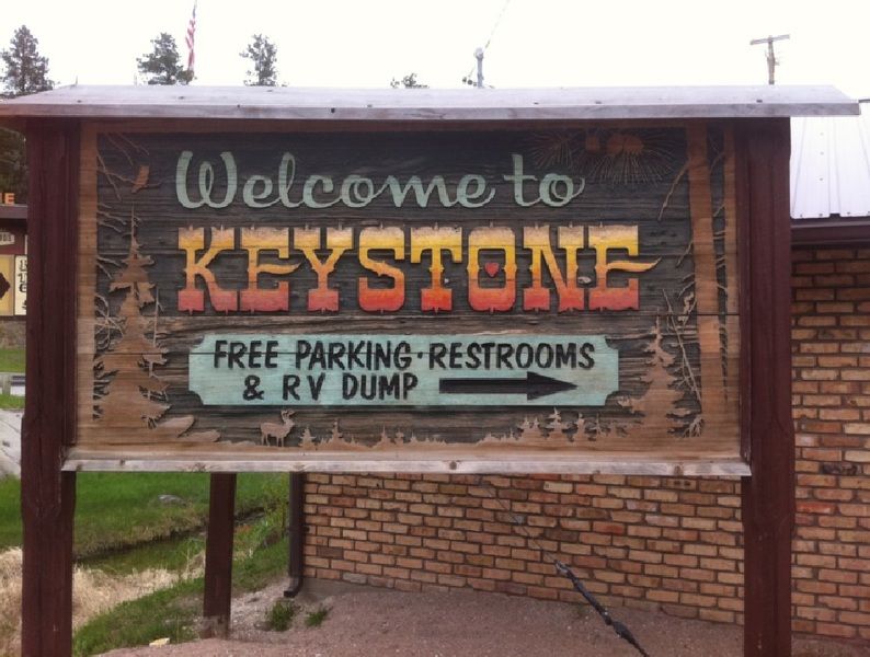 The Brookside Motel / Mt. Rushmore Keystone Exteriör bild
